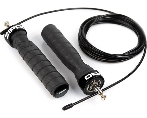 Скакалка спортивна Zipro 300 см, чорний