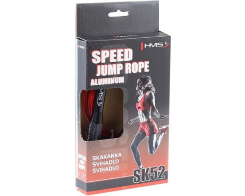Скакалка спортивна HMS SK52 червона 300 см