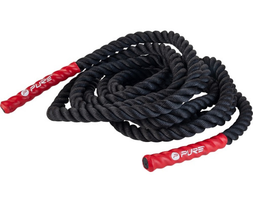Скакалка тренувальна Pure2Improve BATTLE ROPE 9м Скакалка тренувальна Pure2Improve BATTLE ROPE 9м