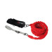 Стрічка-еспандер для вправ Pure2Improve RESISTANT CORD чорно-червона