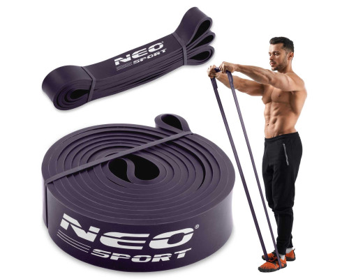 Резинка для тренувань з навантаженням NS-960 Neo-Sport фіолетова Резинка для тренувань з навантаженням NS-960 Neo-Sport фіолетова