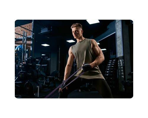 Резинка для тренувань з навантаженням NS-960 Neo-Sport фіолетова Резинка для тренувань з навантаженням NS-960 Neo-Sport фіолетова