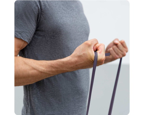 Резинка для тренувань з навантаженням NS-960 Neo-Sport фіолетова Резинка для тренувань з навантаженням NS-960 Neo-Sport фіолетова