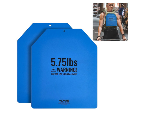 Плити для вагового жилета VEVOR JSPB-5.75 сині