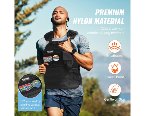 Обтяжувальний жилет VEVOR 18,14 кг