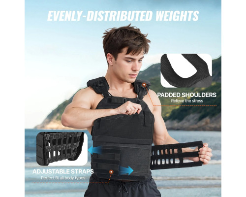Обтяжувальний жилет VEVOR 18,14 кг
