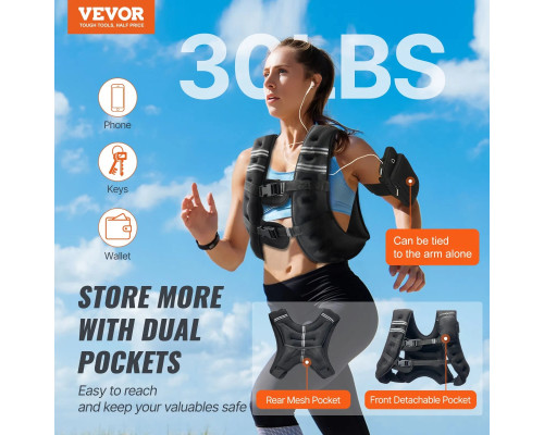 Обтяжувальний жилет VEVOR 13,8 кг