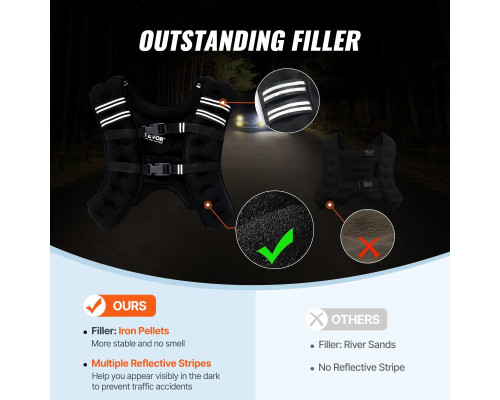 Обтяжувальний жилет VEVOR 13,8 кг