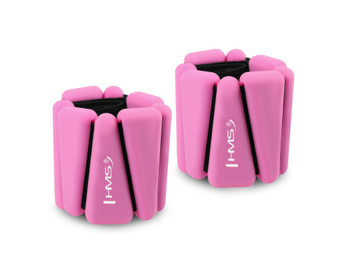 Обважнювачі для рук та ніг HMS SNK01 2 х 0,5 кг, рожеві