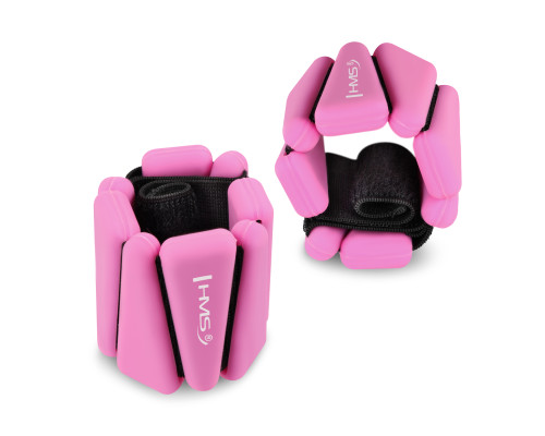 Обважнювачі для рук та ніг HMS SNK01 2 х 0,5 кг, рожеві