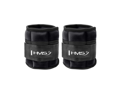 Обважнювачі для рук та ніг HMS ONK05 2 х 2,5 кг, чорні