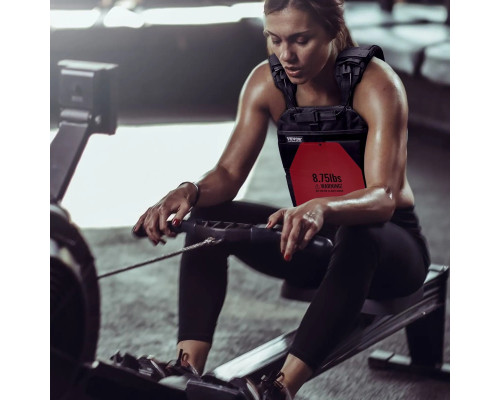 Плити для вагового жилета VEVOR 7,94 кг, червоні