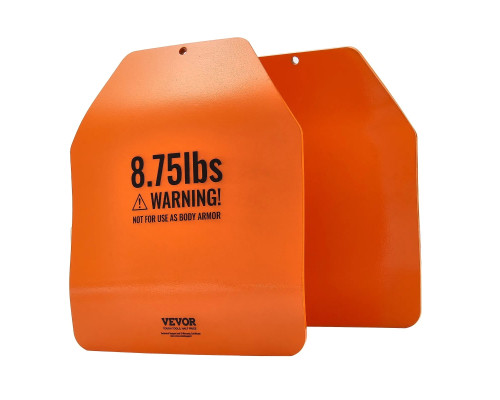 Плити для вагового жилета VEVOR 7,94 кг, оранджеві
