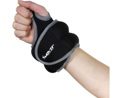 Ручні гирі Movit 2 x 1 кг з чорного неопрену Ручні гирі Movit 2 x 1 кг з чорного неопрену