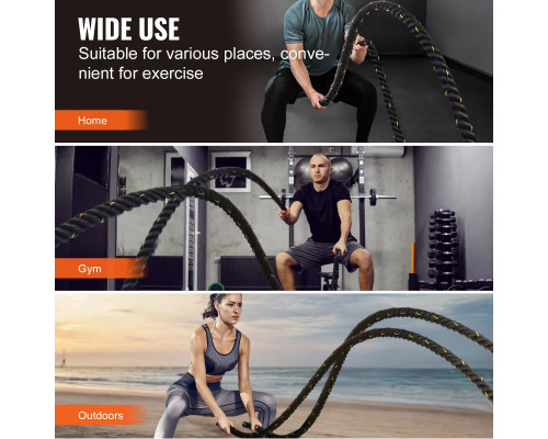 Канат тренувальний VEVOR 38 мм - 9,1 м