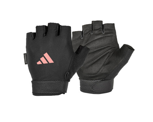 Рукавички Adidas Innwell, чорно-рожеві