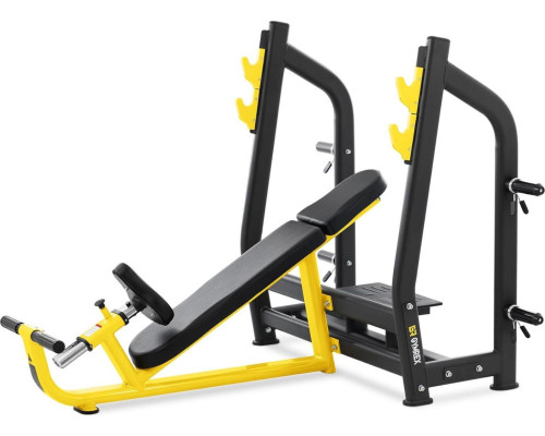 Тренувальна лава Gymrex чорно-жовта Тренувальна лава Gymrex чорно-жовта