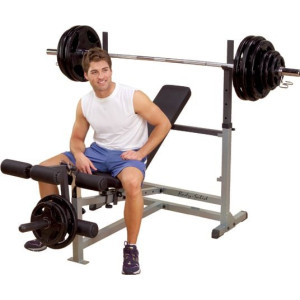 Лава Body-Solid з тренажерною стійкою GDIB46L Professional (1289)