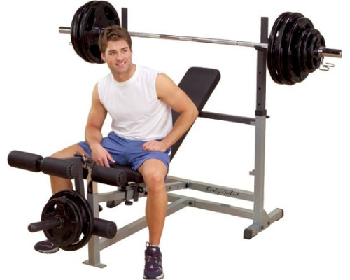 Лава Body-Solid з тренажерною стійкою GDIB46L Professional (1289) Лава Body-Solid з тренажерною стійкою GDIB46L Professional (1289)