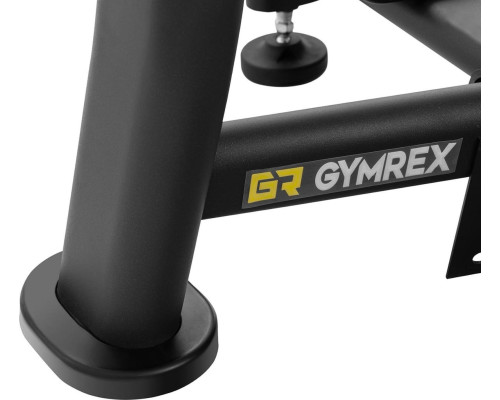 Похила лава Gymrex для штанги чорно-жовта Похила лава Gymrex для штанги чорно-жовта