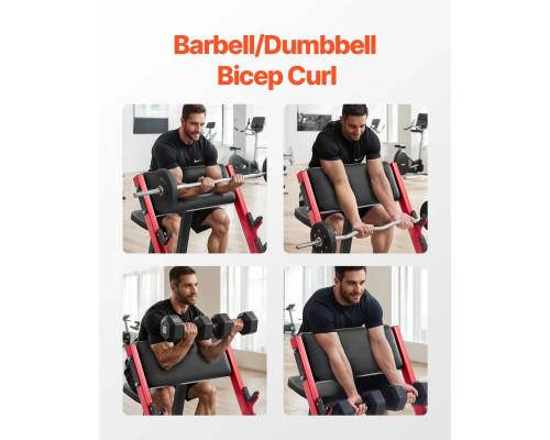 Багатофункціональна тренажерна лава VEVOR