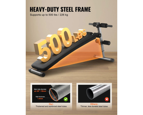 Багатофункціональна тренажерна лава VEVOR TL906