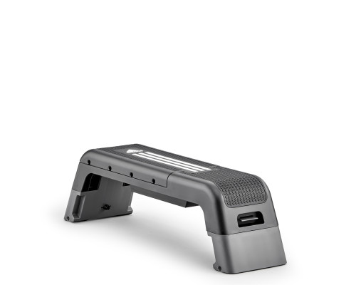 Степ-платформа з функцією лави Adidas HIIT Deck, чорно-біла