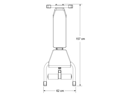 Регульована лавка для тренувань Body Craft F602