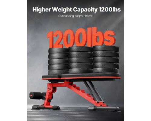 Багатофункціональна тренажерна лава VEVOR SJ602