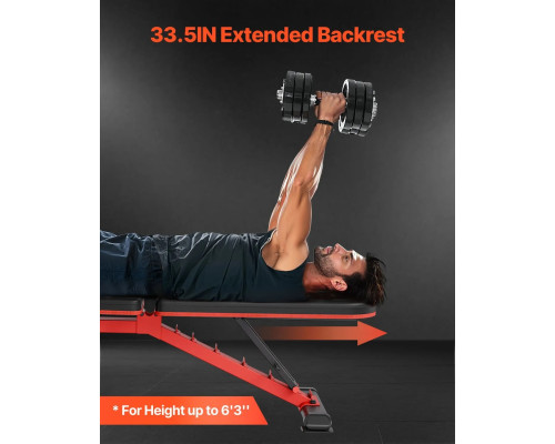 Багатофункціональна тренажерна лава VEVOR SJ602