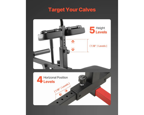 Тренажерна лава для ніг VEVOR UB2912