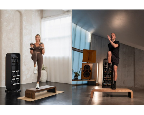 Тренувальна вежа NOHRD StepTower Vintage Oak ST-NH-36.100, вінжаний дуб