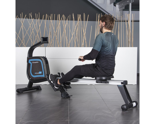 Веслувальний тренажер магнітний inSPORTline inCondi RW600 чорний