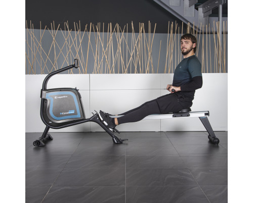 Веслувальний тренажер магнітний inSPORTline inCondi RW600 чорний