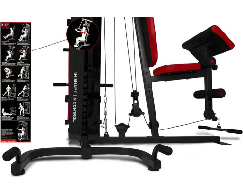 Атлас для скульптури тіла з лавкою&nbsp;Body Sculpture BMG 4700