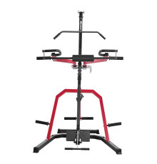Тренажер для тренування тіла VEVOR, чорно-червоний