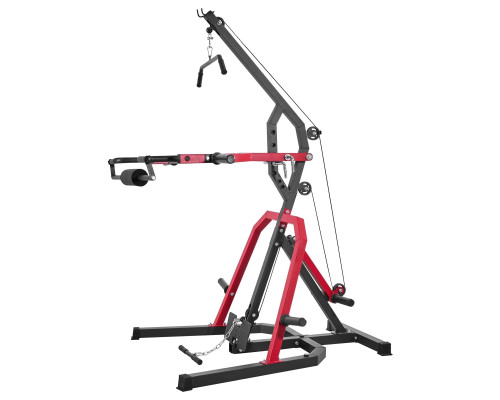 Тренажер для тренування тіла VEVOR, чорно-червоний