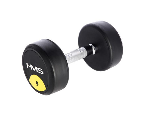 Гантель прогумована HMS HG PRO, 9 кг Гантель прогумована HMS HG PRO, 9 кг
