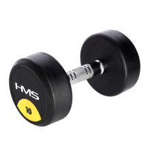 Гантель прогумована HMS HG PRO, 10 кг