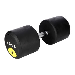 Гантель прогумована HMS HG PRO, 65 кг