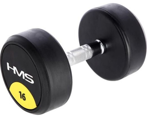Гантель HMS HG PRO прогумована 1 х 16 кг Гантель HMS HG PRO прогумована 1 х 16 кг