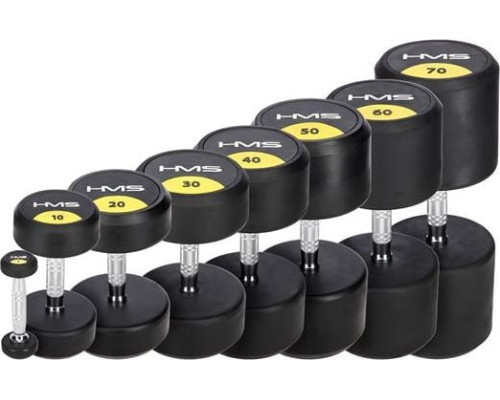 Гантель HMS HG PRO прогумована 1 х 16 кг Гантель HMS HG PRO прогумована 1 х 16 кг