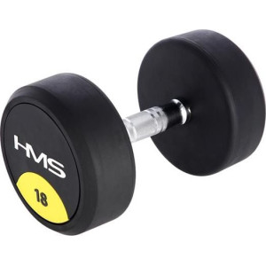 Гантель HMS HG PRO прогумована 1 х 18 кг