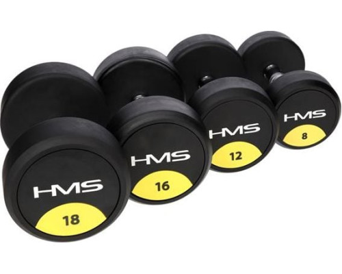 Гантель HMS HG PRO прогумована 1 х 18 кг Гантель HMS HG PRO прогумована 1 х 18 кг