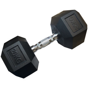 Гантель шестигранна KUBISPORT 20 кг