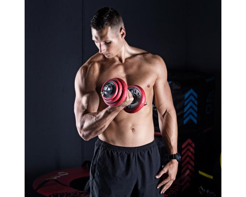 SGGX30 DUMBBELL SET-BARBELL 30KG HMS SGGX30 DUMBBELL SET-BARBELL 30KG HMS