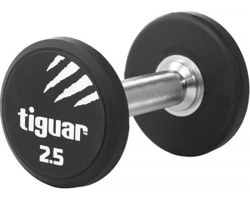 Гантель Tiguar TI-WHPU0025 прогумована 1 х 2,5 кг Гантель Tiguar TI-WHPU0025 прогумована 1 х 2,5 кг