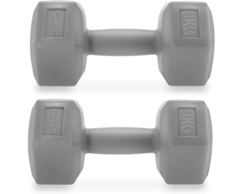 Гантелі вінілові Spokey MONSTER 2 x 3 кг