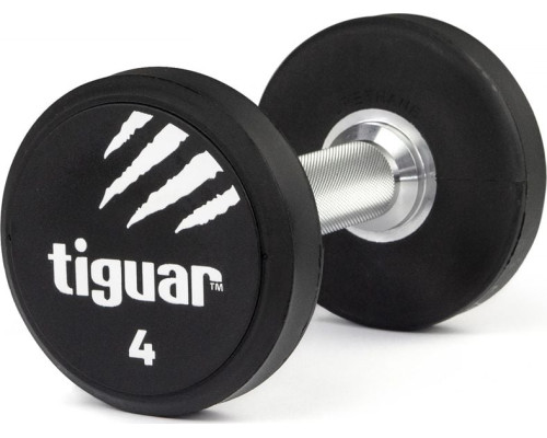 Гантель Tiguar TI-WHPU0040 прогумована 1 х 4 кг Гантель Tiguar TI-WHPU0040 прогумована 1 х 4 кг