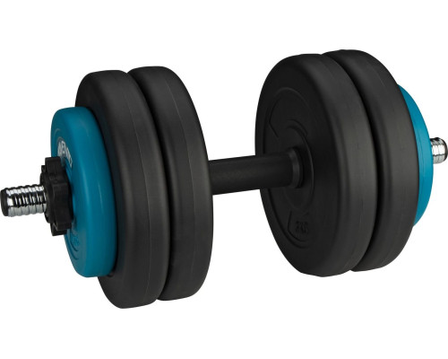 Гантель бітумна Avento 42DF-BLK, 15 кг Гантель бітумна Avento 42DF-BLK, 15 кг